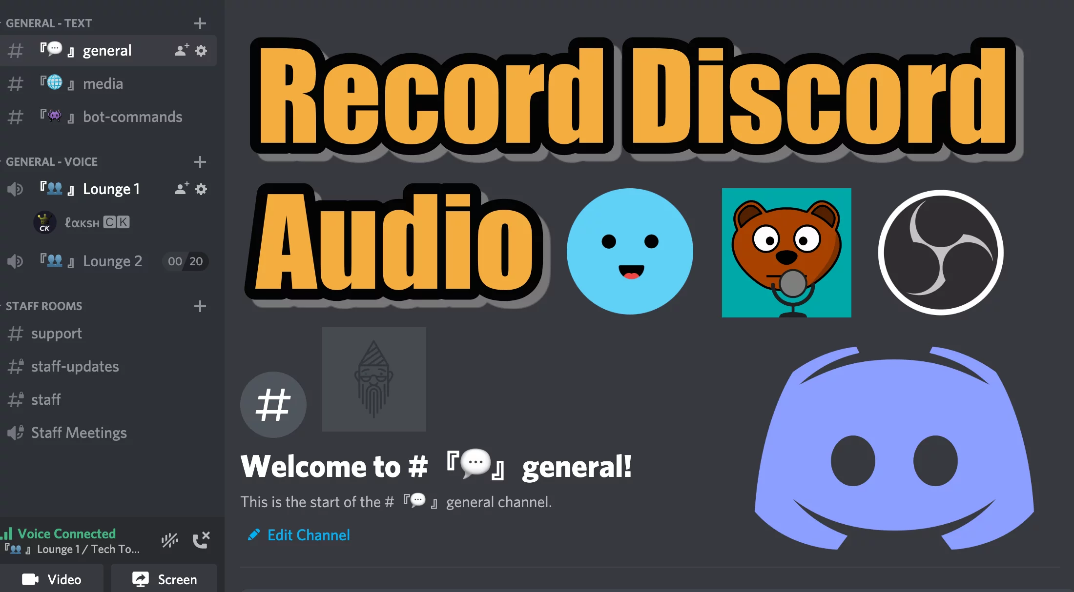 Record Audio On Discord